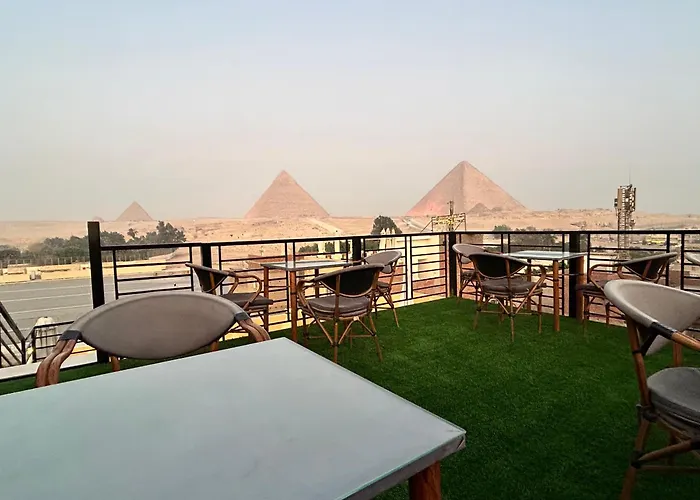 New Dema Pyramids View